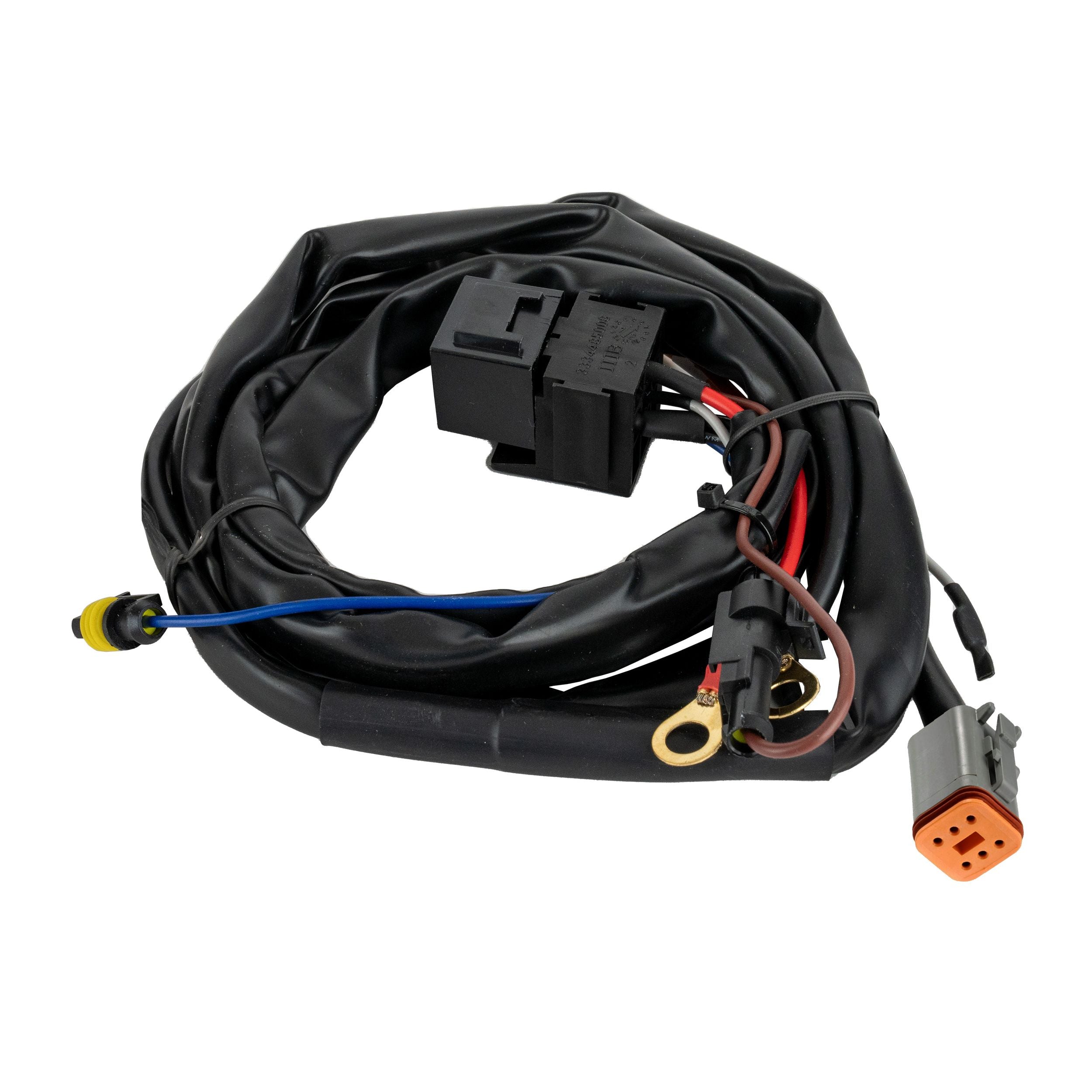 LEDSON DT-6 Kablage 12V med relä, 6-polig, 1st DT 180W - ÖREBRO MC SERVICE
